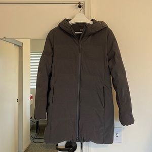 Uniqlo Seamless Down Jacket Puffer Gray